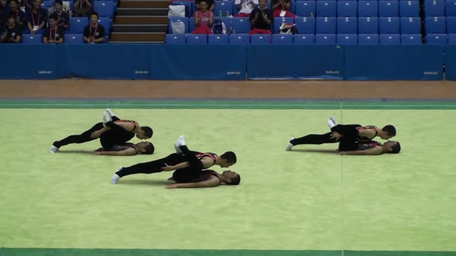 Japan’s men's Rhythmic Gymnastics