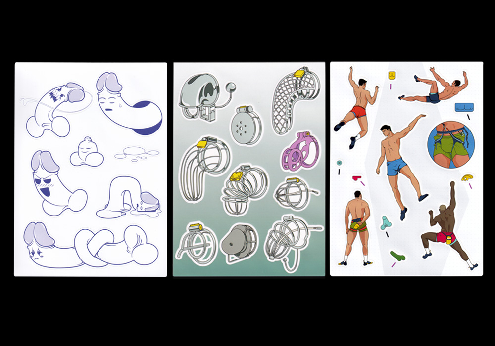 Sticker sheets by El Corruptor